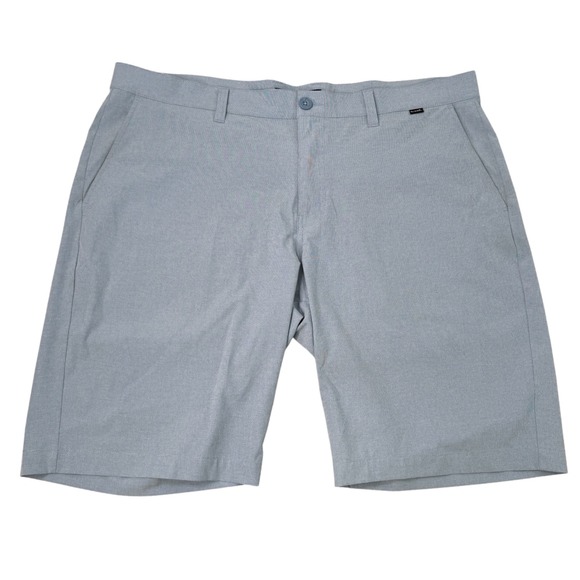 TravisMathew Other - TravisMathew Mens Heathered Blue Beck Golf Performance Shorts Size 40 Stretch